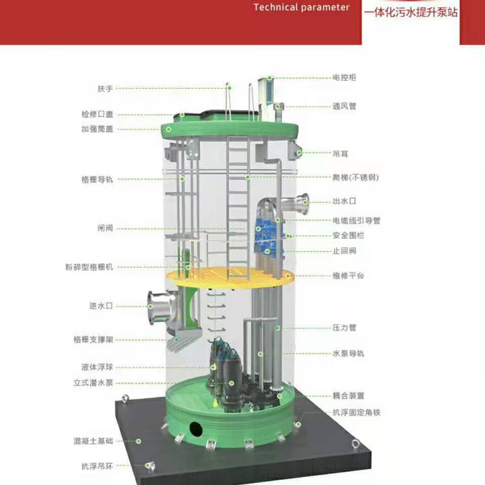 一體化預(yù)制泵站